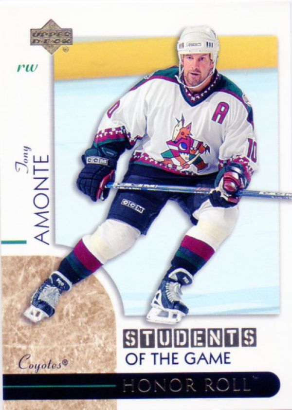 NHL 2002-03 Upper Deck Honor Roll Students of the Game - No SG 24 - Tony Amonte