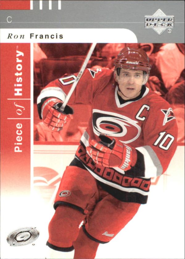 NHL 2002-03 UD Piece of History - No 13 - Ron Francis