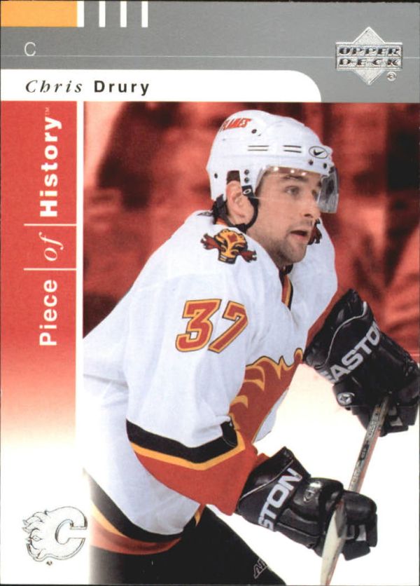 NHL 2002-03 UD Piece of History - No 25 - Chris Drury