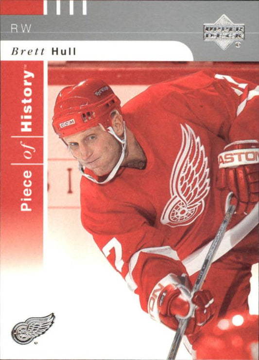 NHL 2002-03 UD Piece of History - No 35 - Brett Hull