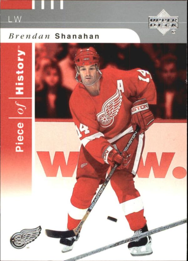 NHL 2002-03 UD Piece of History - No 37 - Brendan Shanahan