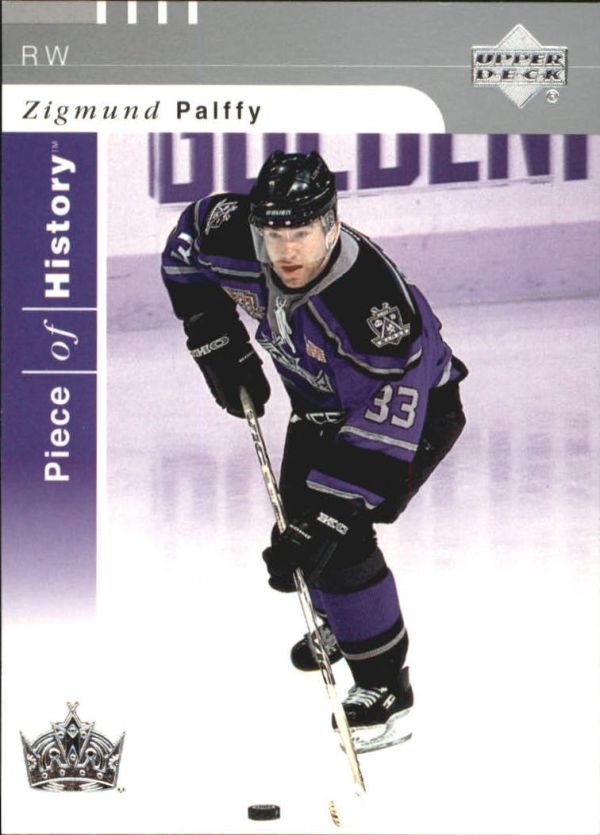 NHL 2002-03 UD Piece of History - No 45 - Zigmund Palffy