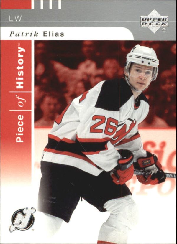 NHL 2002-03 UD Piece of History - No 50 - Patrik Elias