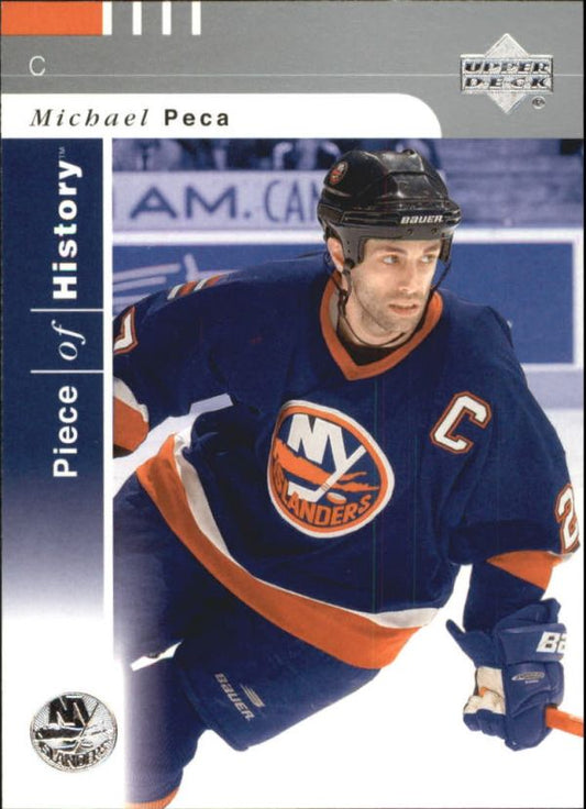 NHL 2002-03 UD Piece of History - No 57 - Michael Peca