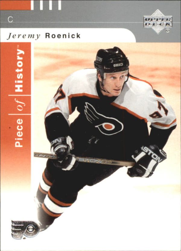 NHL 2002-03 UD Piece of History - No 65 - Jeremy Roenick