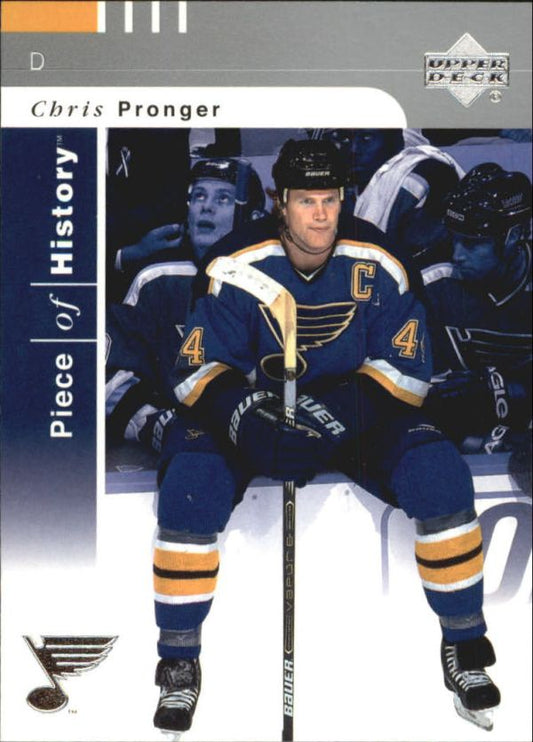 NHL 2002-03 UD Piece of History - No 78 - Chris Pronger