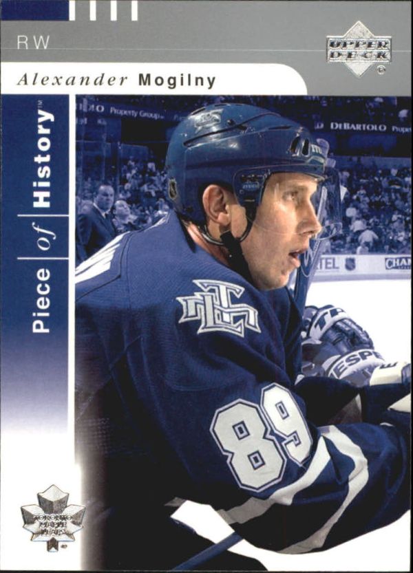 NHL 2002-03 UD Piece of History - No 82 - Alexander Mogilny