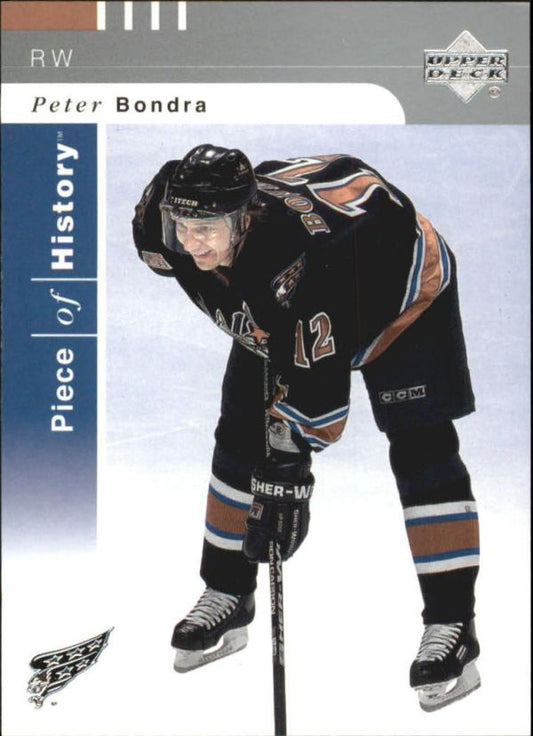 NHL 2002-03 UD Piece of History - No 89 - Peter Bondra