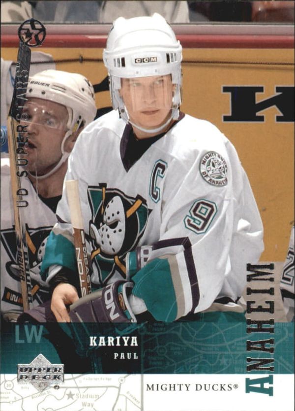 NHL 2002-03 UD Superstars - No 6 - Paul Kariya