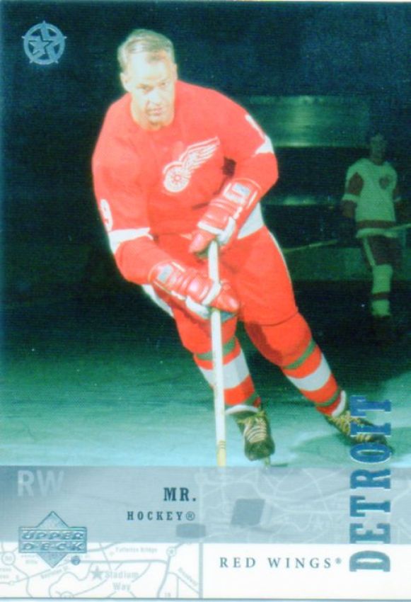 NHL 2002-03 UD Superstars Spokesmen - No UD13 - Mr. Hockey