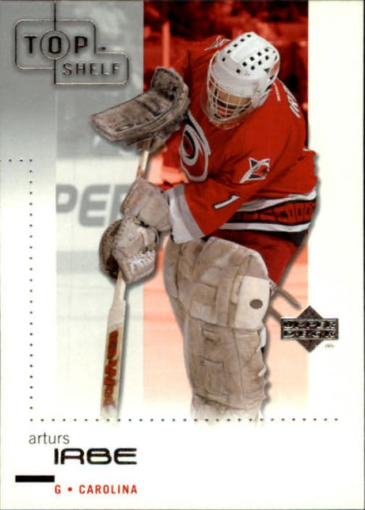 NHL 2002-03 UD Top Shelf - No 16 - Arturs Irbe