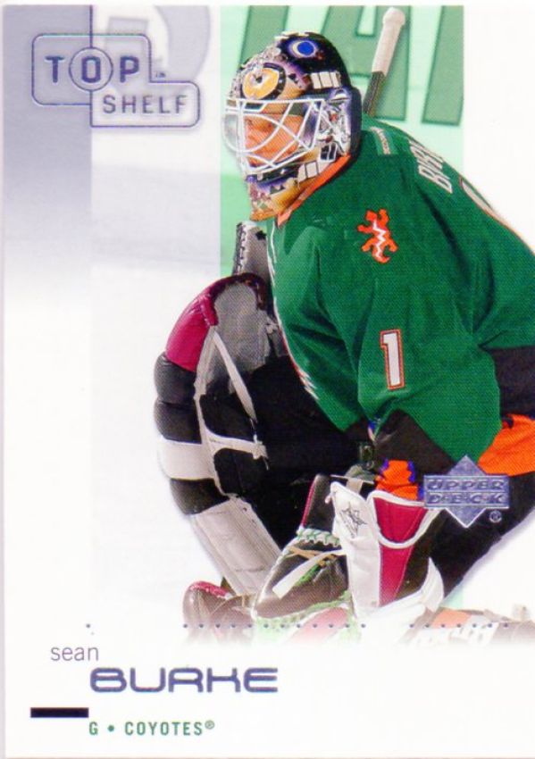 NHL 2002-03 UD Top Shelf - No 68 - Sean Burke