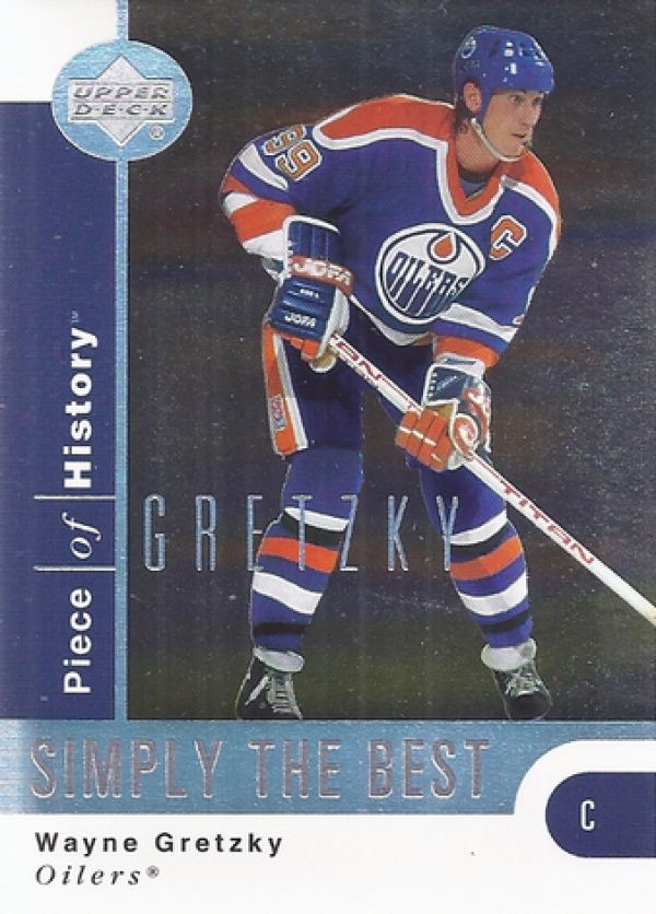 NHL 2002-03 UD Piece of History Simply the Best - No SB6 - Wayne Gretzky