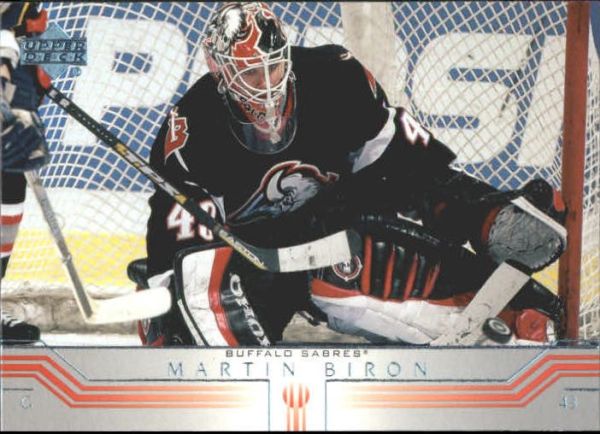 NHL 2001-02 Upper Deck - No 250 - Martin Biron