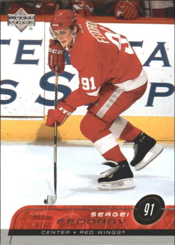 NHL 2002-03 Upper Deck - No 62 - Sergei Fedorov