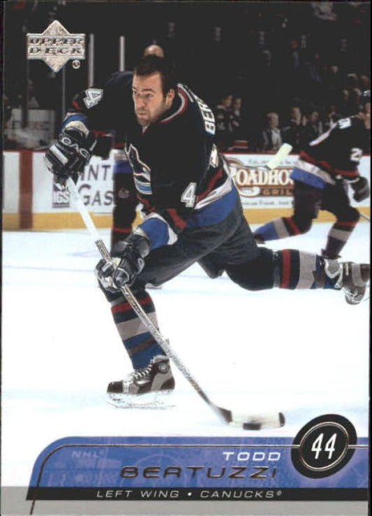 NHL 2002-03 Upper Deck - No 168 - Todd Bertuzzi