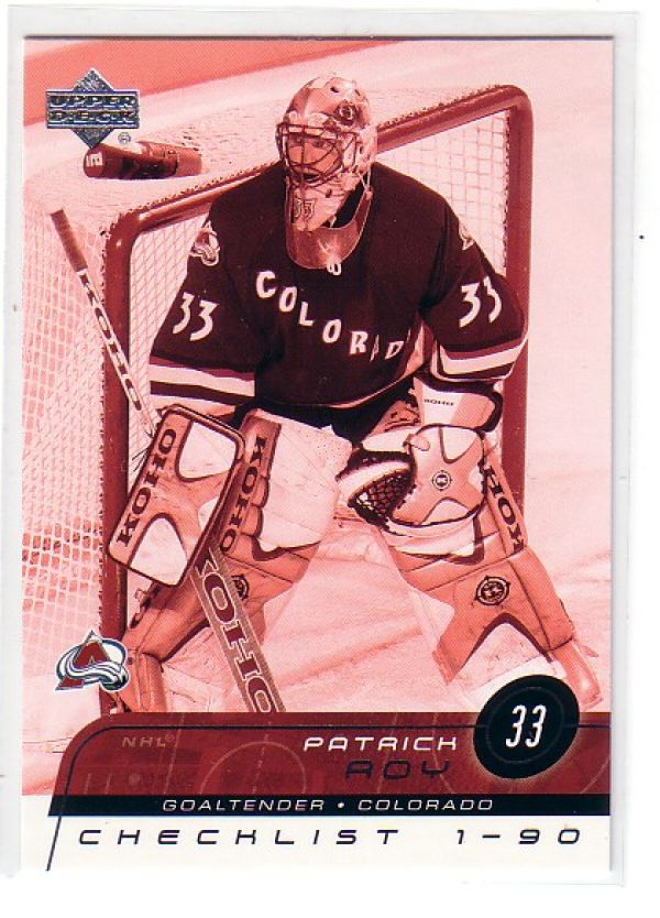 NHL 2002-03 Upper Deck - No 179 - Patrick Roy