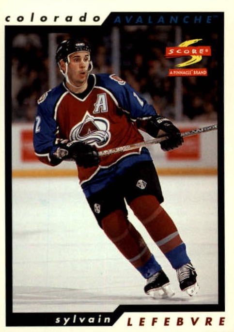NHL 1996 / 97 Score - No 226 - Sylvain Lefebvre