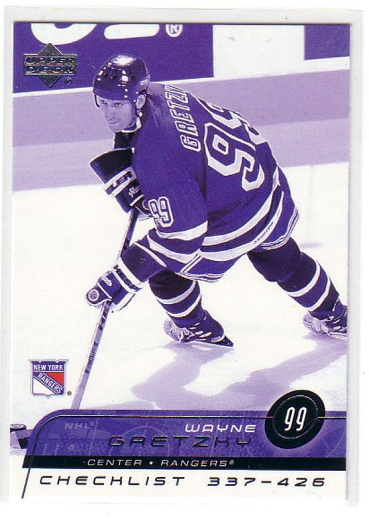 NHL 2002-03 Upper Deck - No 426 - Wayne Gretzky