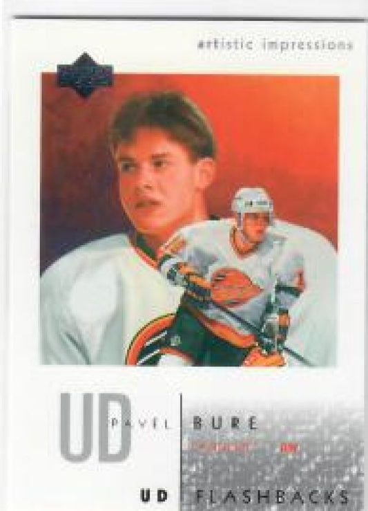 NHL 2002-03 UD Artistic Impressions Flashbacks - No UD6 - Pavel Bure