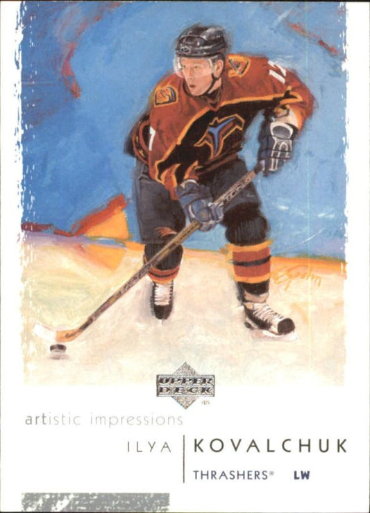 NHL 2002-03 UD Artistic Impressions - No 4 - Ilya Kovalchuk