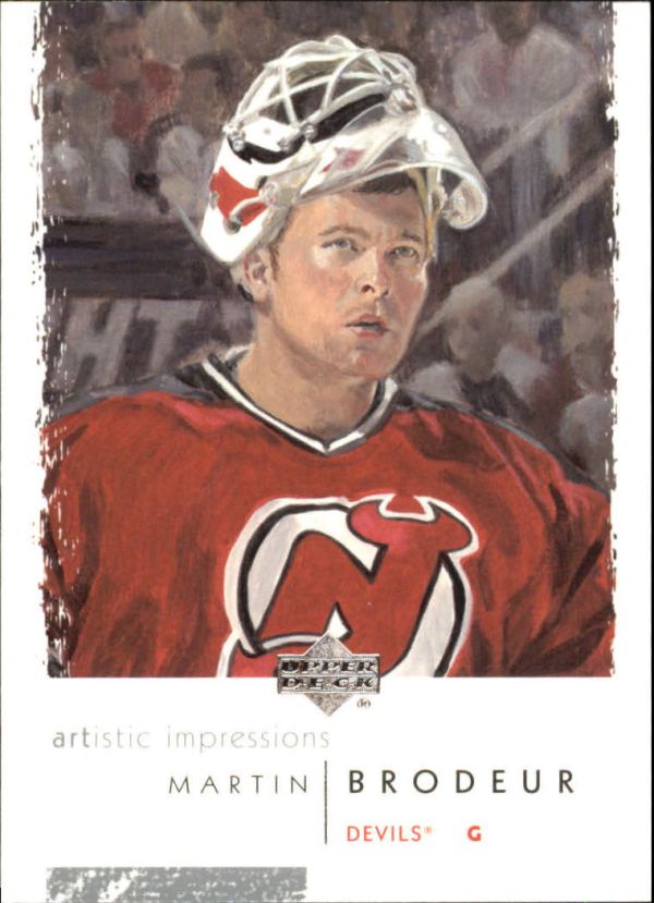 NHL 2002-03 UD Artistic Impressions - No 52 - Martin Brodeur