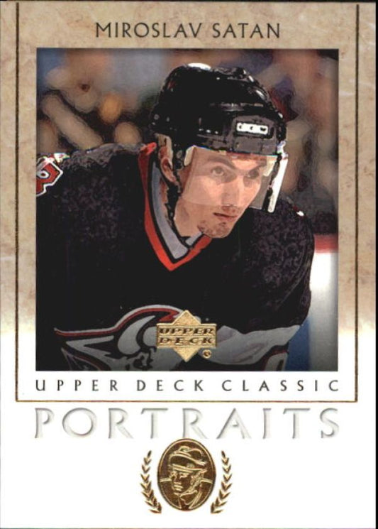 NHL 2002-03 Upper Deck Classic Portraits - No 10 - Miroslav Satan