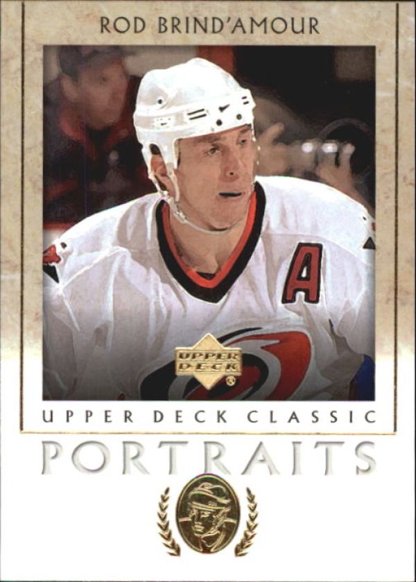 NHL 2002-03 Upper Deck Classic Portraits - No 18 - Rod Brind'Amour