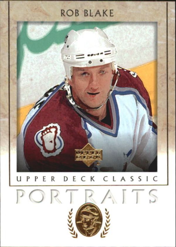 NHL 2002-03 Upper Deck Classic Portraits - No 23 - Rob Blake