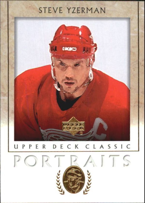 NHL 2002-03 Upper Deck Classic Portraits - No 34 - Steve Yzerman