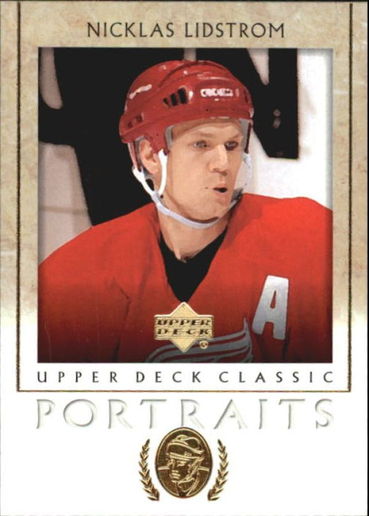 NHL 2002-03 Upper Deck Classic Portraits - No 35 - Nicklas Lidstrom