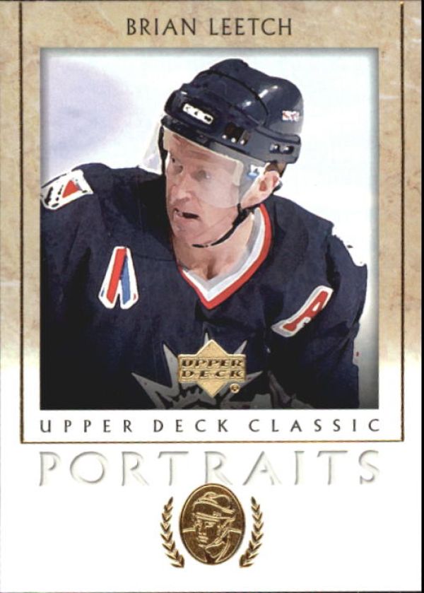 NHL 2002-03 Upper Deck Classic Portraits - No 66 - Brian Leetch