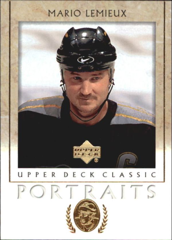 NHL 2002-03 Upper Deck Classic Portraits - No 80 - Mario Lemieux