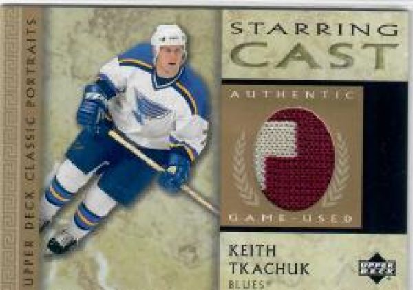 NHL 2002-03 Upper Deck Classic Portraits Starring Cast - No C-KT - Keith Tkachuk