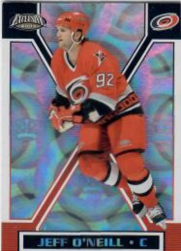 NHL 2002-03 Pacific Exclusive - No 31 - Jeff O'Neill