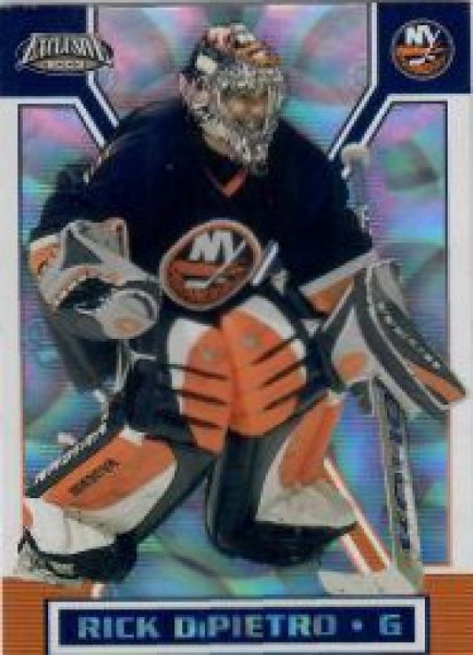 NHL 2002-03 Pacific Exclusive - No 106 + Rick DiPietro