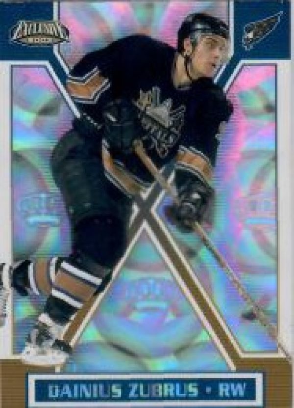 NHL 2002-03 Pacific Exclusive - No 175 - Dainius Zubrus