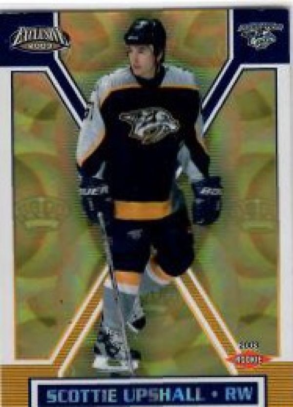 NHL 2002-03 Pacific Exclusive Gold - No 183 - Scottie Upshall