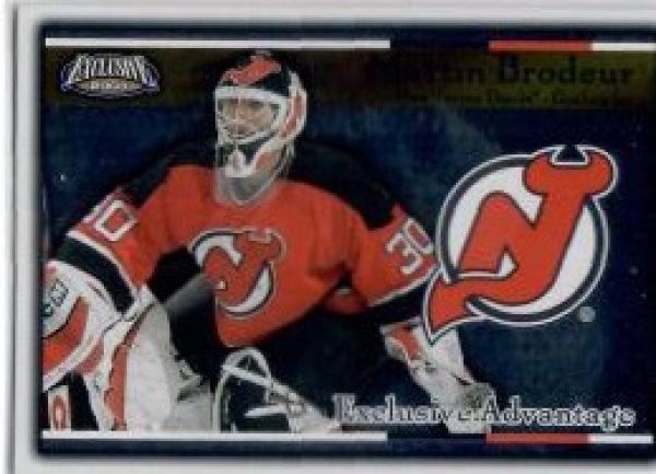 NHL 2002-03 Pacific Exclusive Advantage - No 11 - Martin Brodeur