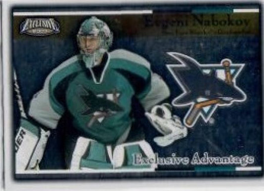 NHL 2002-03 Pacific Exclusive Advantage - No 14 - Evgeni Nabokov