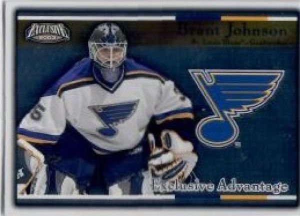 NHL 2002-03 Pacific Exclusive Advantage - No 13 - Brent Johnson