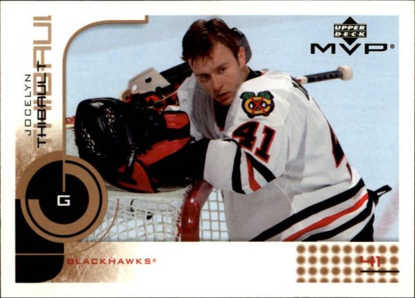 NHL 2002-03 Upper Deck MVP - No. 41 - Jocelyn Thibault