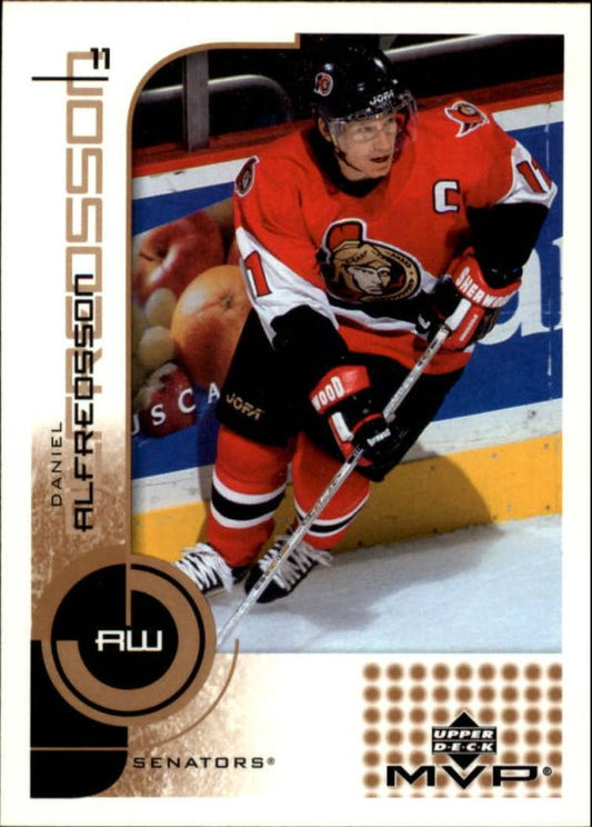 NHL 2002-03 Upper Deck MVP - No. 125 - Daniel Alfredsson