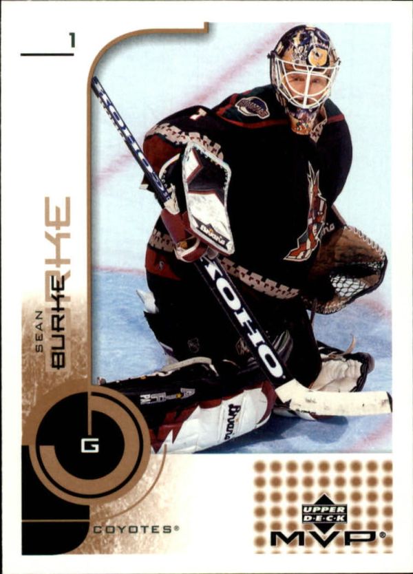 NHL 2002-03 Upper Deck MVP - No 141 - Sean Burke