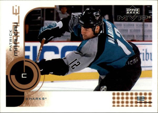 NHL 2002-03 Upper Deck MVP - No 156 - Patrick Marleau