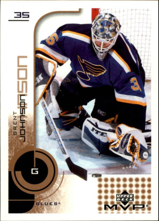 NHL 2002-03 Upper Deck MVP - No 158 - Brent Johnson