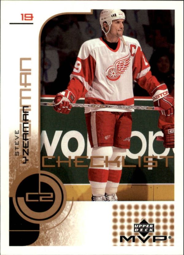 NHL 2002-03 Upper Deck MVP - No 190 - Steve Yzerman