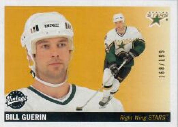 NHL 2002-03 Upper Deck Vintage Green Back - No 83 - Bill Guerin