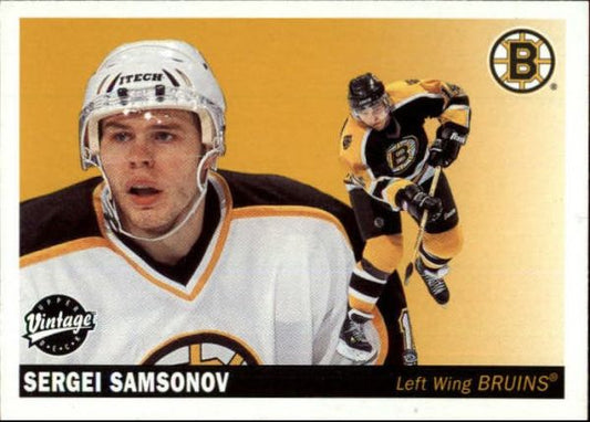 NHL 2002-03 Upper Deck Vintage - No 17 - Sergei Samsonov