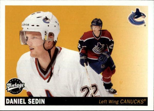 NHL 2002-03 Upper Deck Vintage - No 249 - Daniel Sedin